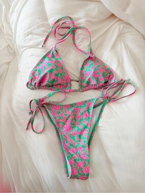 Colorful bikini set